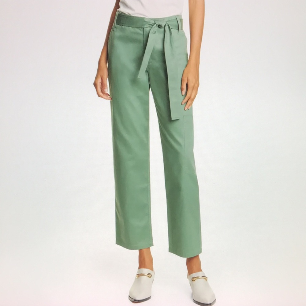 Tibi crop cotton cargo pants 0